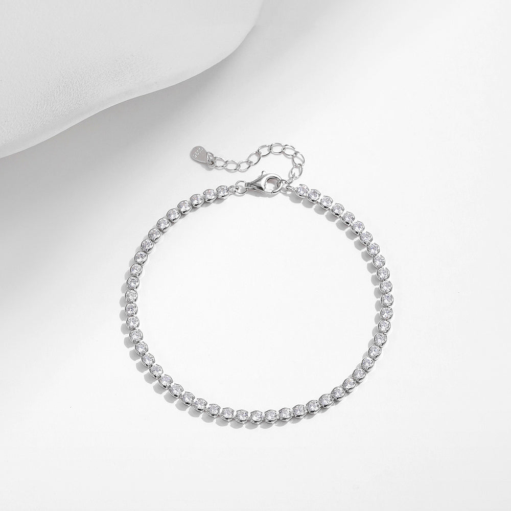 Prm9101: The Eternal Stream Tennis Bracelet