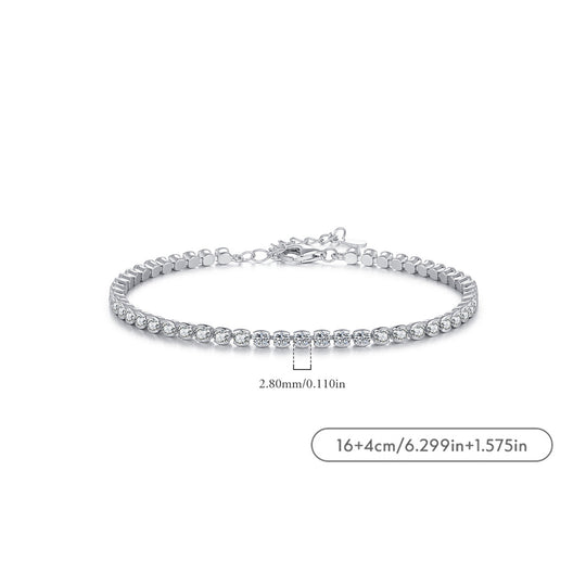 Prm9101: The Eternal Stream Tennis Bracelet