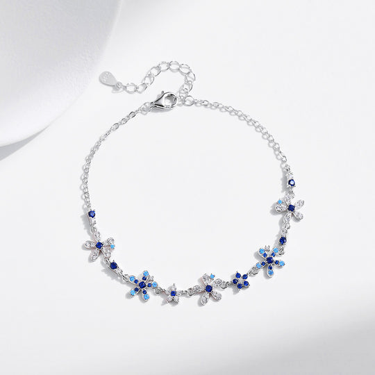 Prm9107: The Sapphire Blossom Bracelet