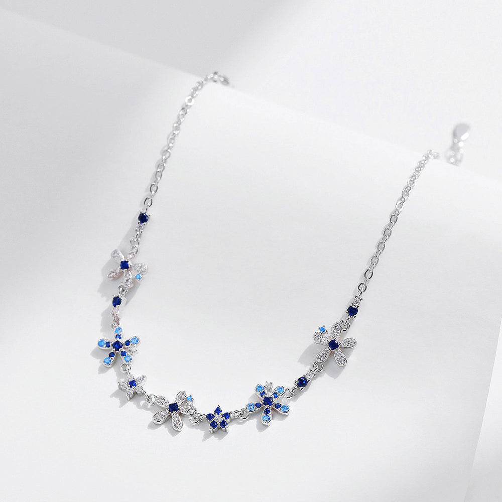 Prm9107: The Sapphire Blossom Bracelet