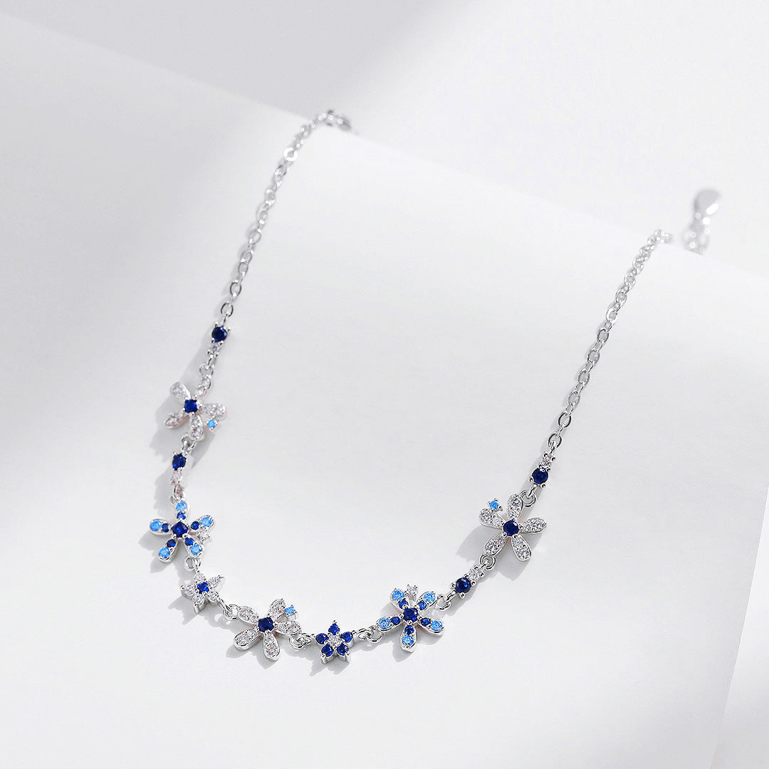 Prm9107: The Sapphire Blossom Bracelet