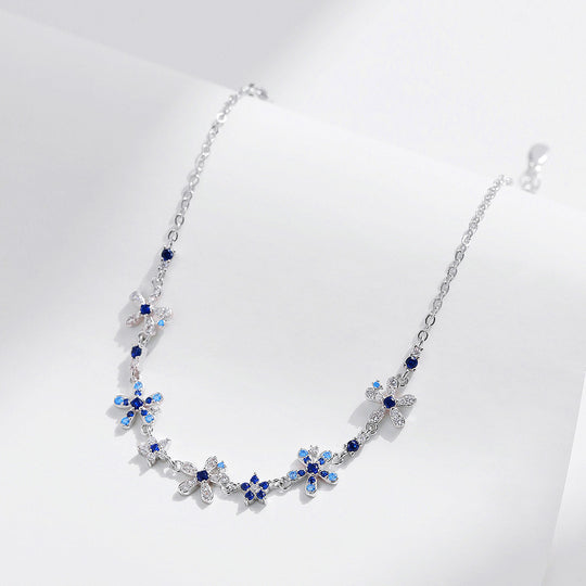 Prm9107: The Sapphire Blossom Bracelet