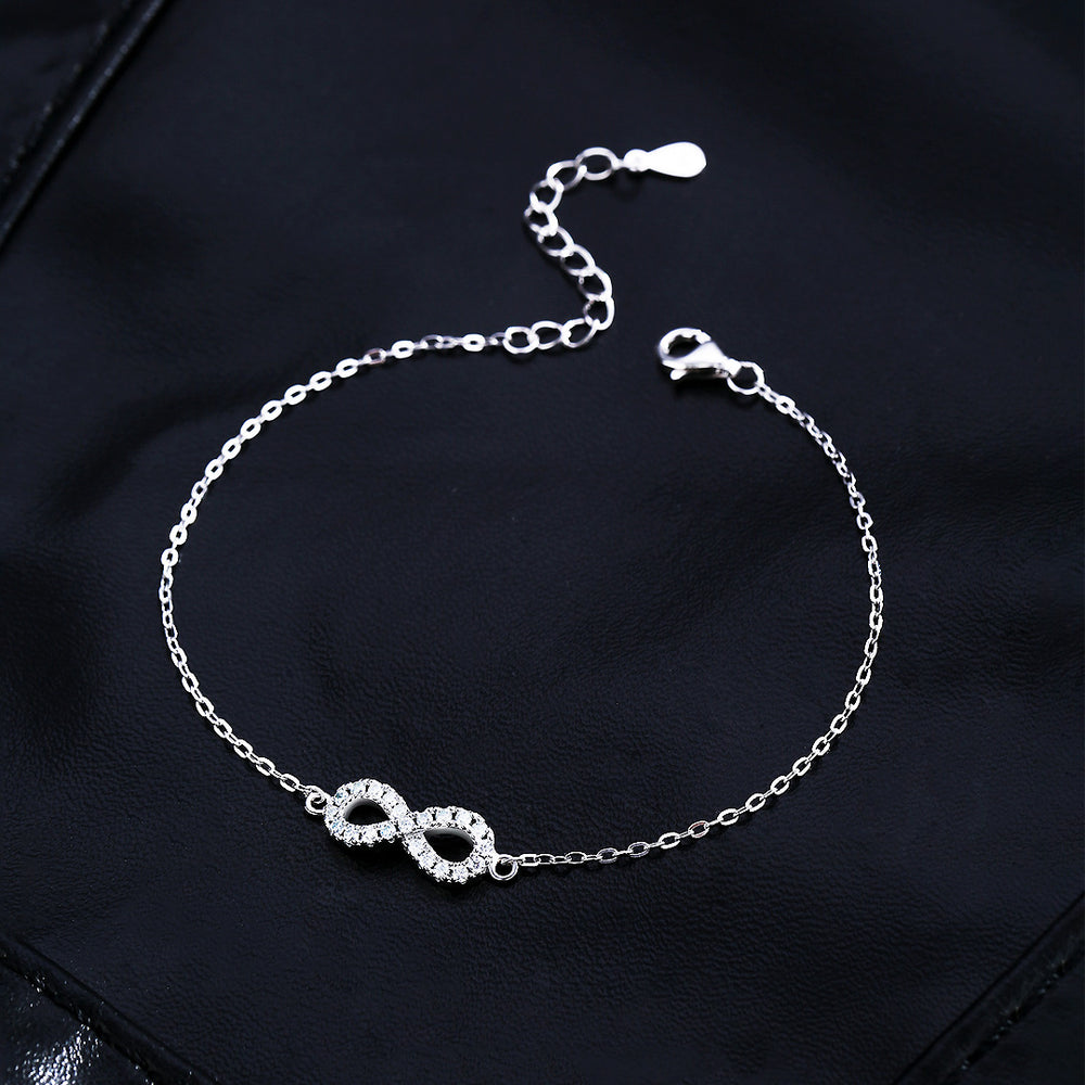 Prm9109: The Eternal Moissanite Infinity Bracelet