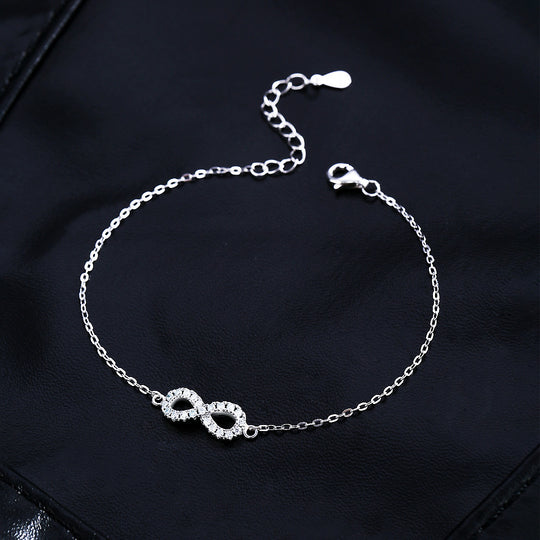 Prm9109: The Eternal Moissanite Infinity Bracelet