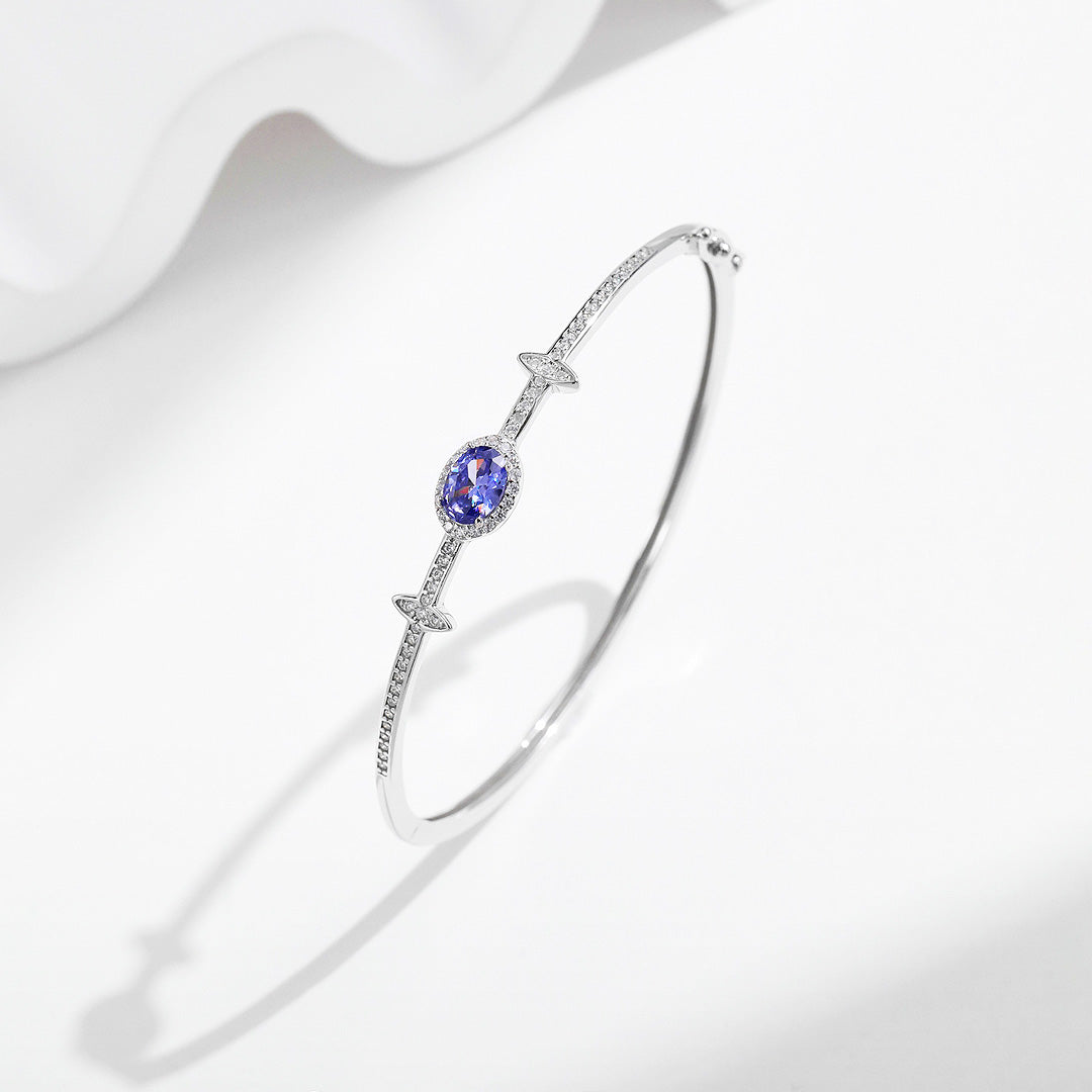 Prm9118: The Sapphire Orbit Bangle