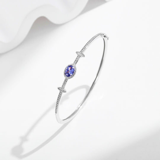 Prm9118: The Sapphire Orbit Bangle