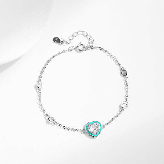 Prm9128: The Ocean Heart Bracelet