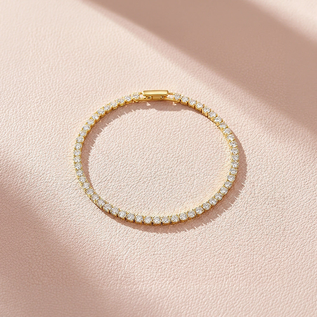Classic Tennis Bracelet | Diamond Simulant | Prm9144