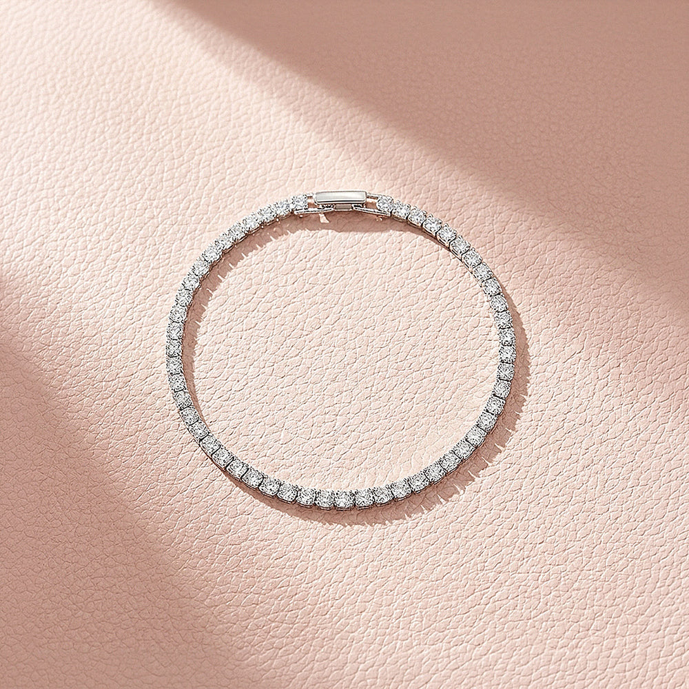 Classic Tennis Bracelet | Diamond Simulant | Prm9144