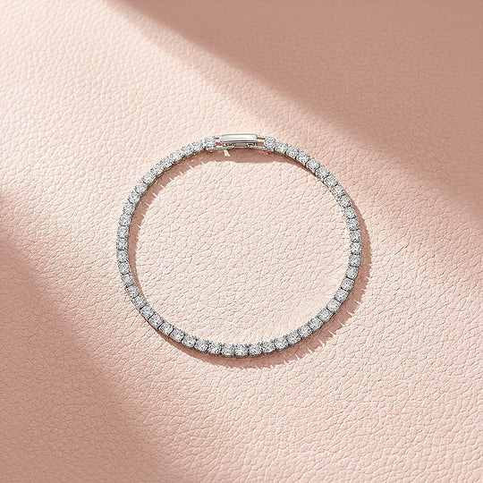 Classic Tennis Bracelet | Diamond Simulant | Prm9144