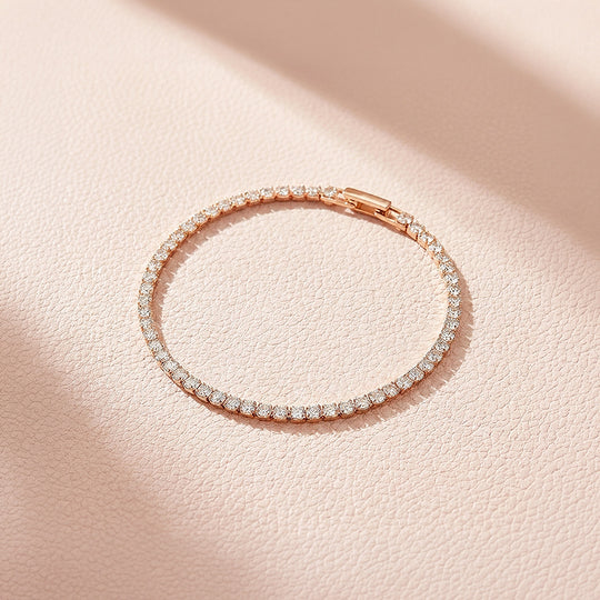 Classic Tennis Bracelet | Diamond Simulant | Prm9144
