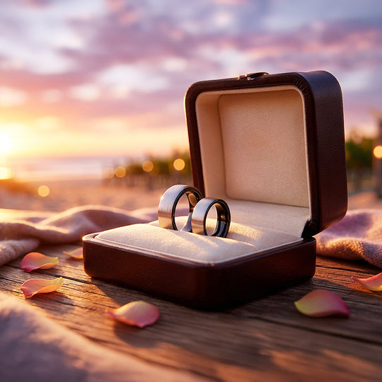 Resolve | Tungsten Couple Rings | Silver Wedding Bands