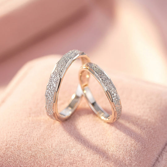 Snowfall | Couple Rings