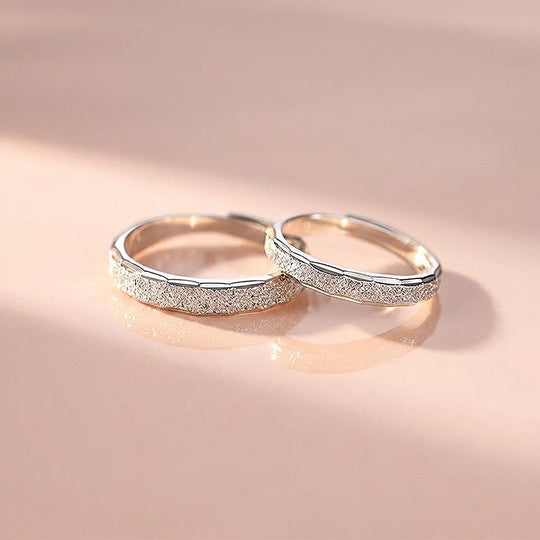 Snowfall | Couple Rings