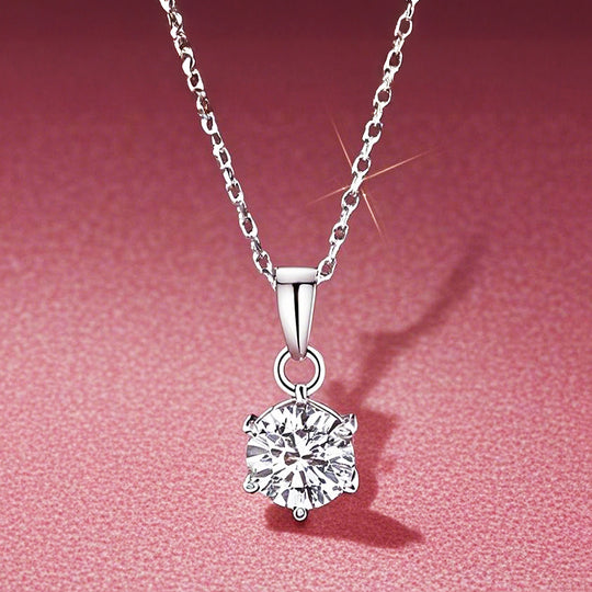 Tiara Solitaire Necklace