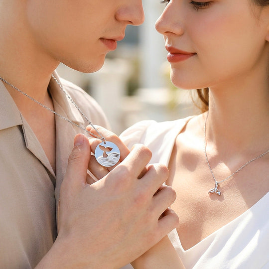 Together in the Tide | Couple Necklace