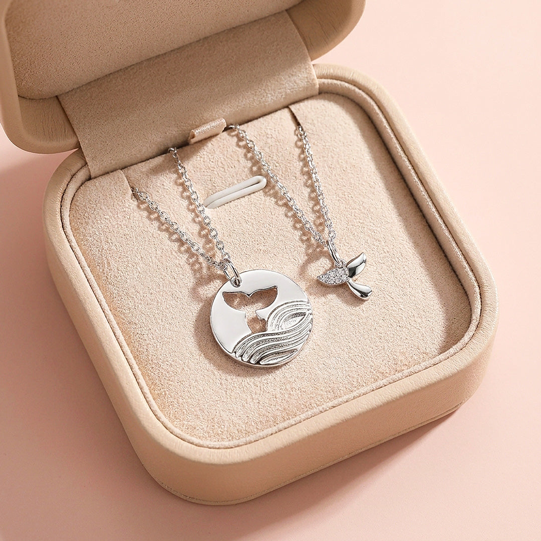 Together in the Tide | Couple Necklace