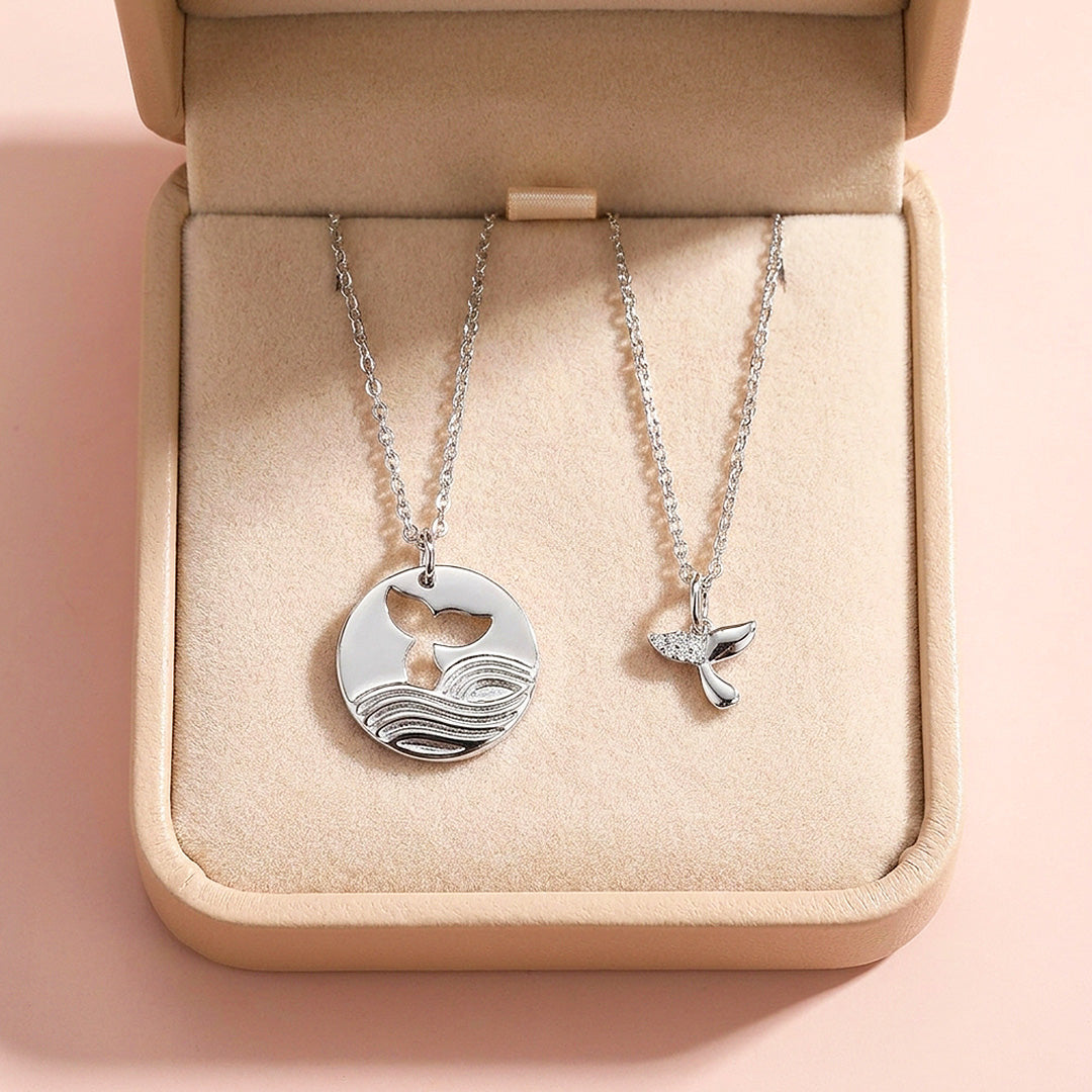 Together in the Tide | Couple Necklace