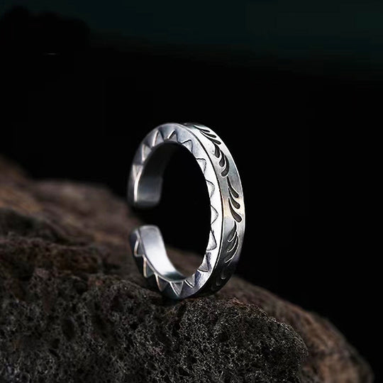 Tribal Edge Adjustable Ring❗
