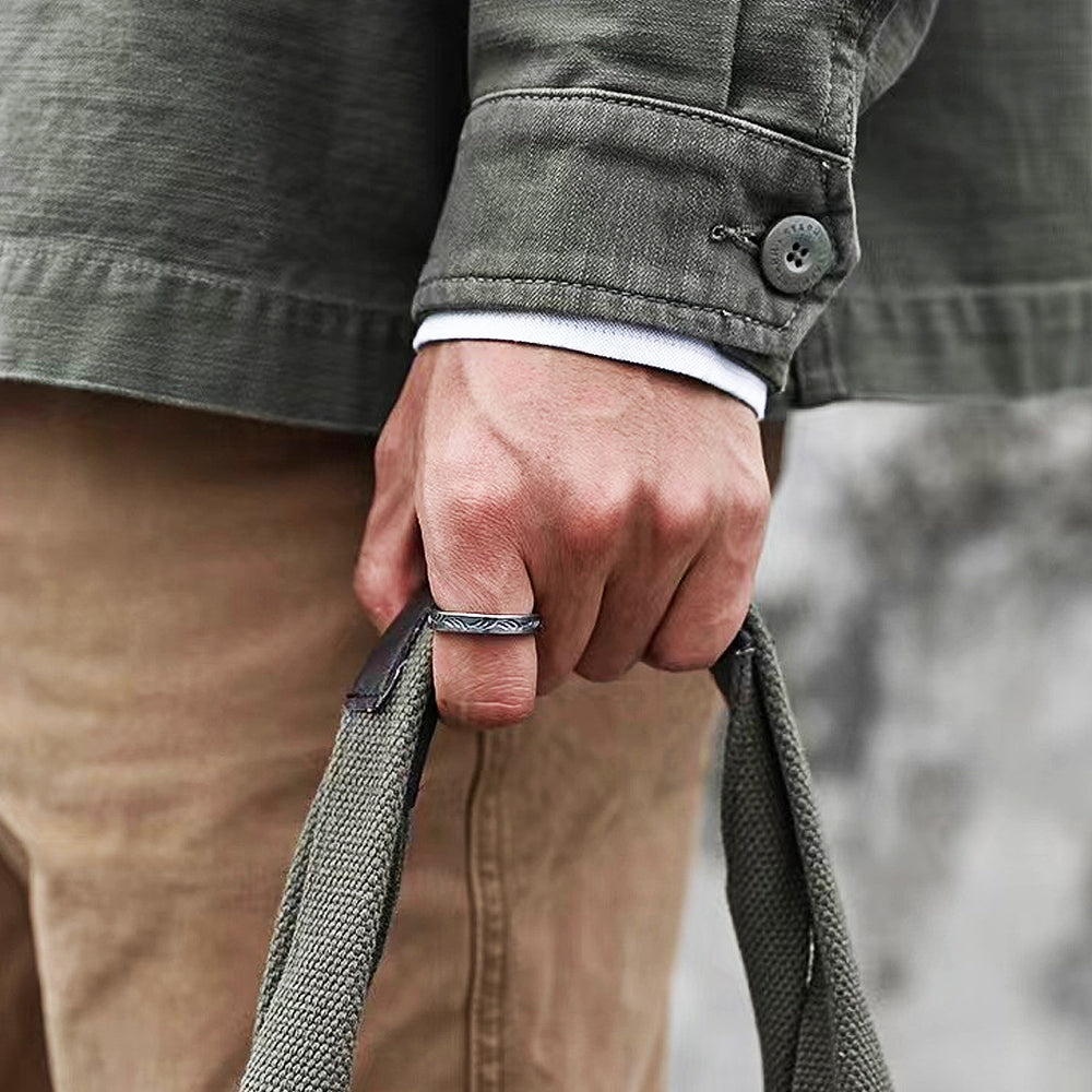 Tribal Edge Adjustable Ring❗