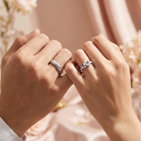 Wisteria | Couple Rings