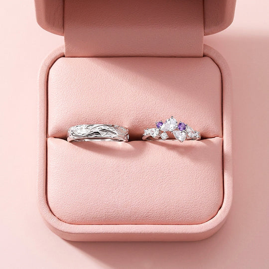 Wisteria | Couple Rings