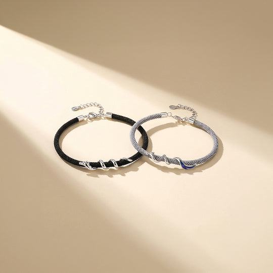 Yin Yang Serenity | Couple Bracelets