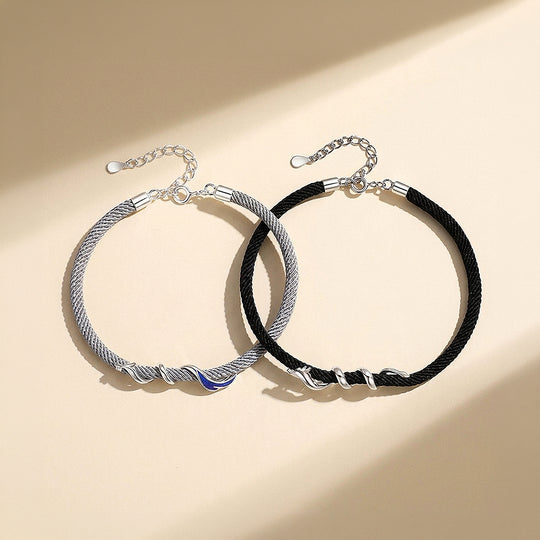 Yin Yang Serenity | Couple Bracelets