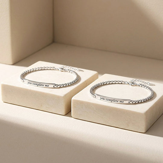 You Complete Me | Couple Bracelets