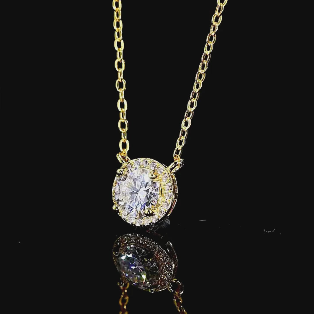 Prm2024 – The Halo Brilliance Necklace