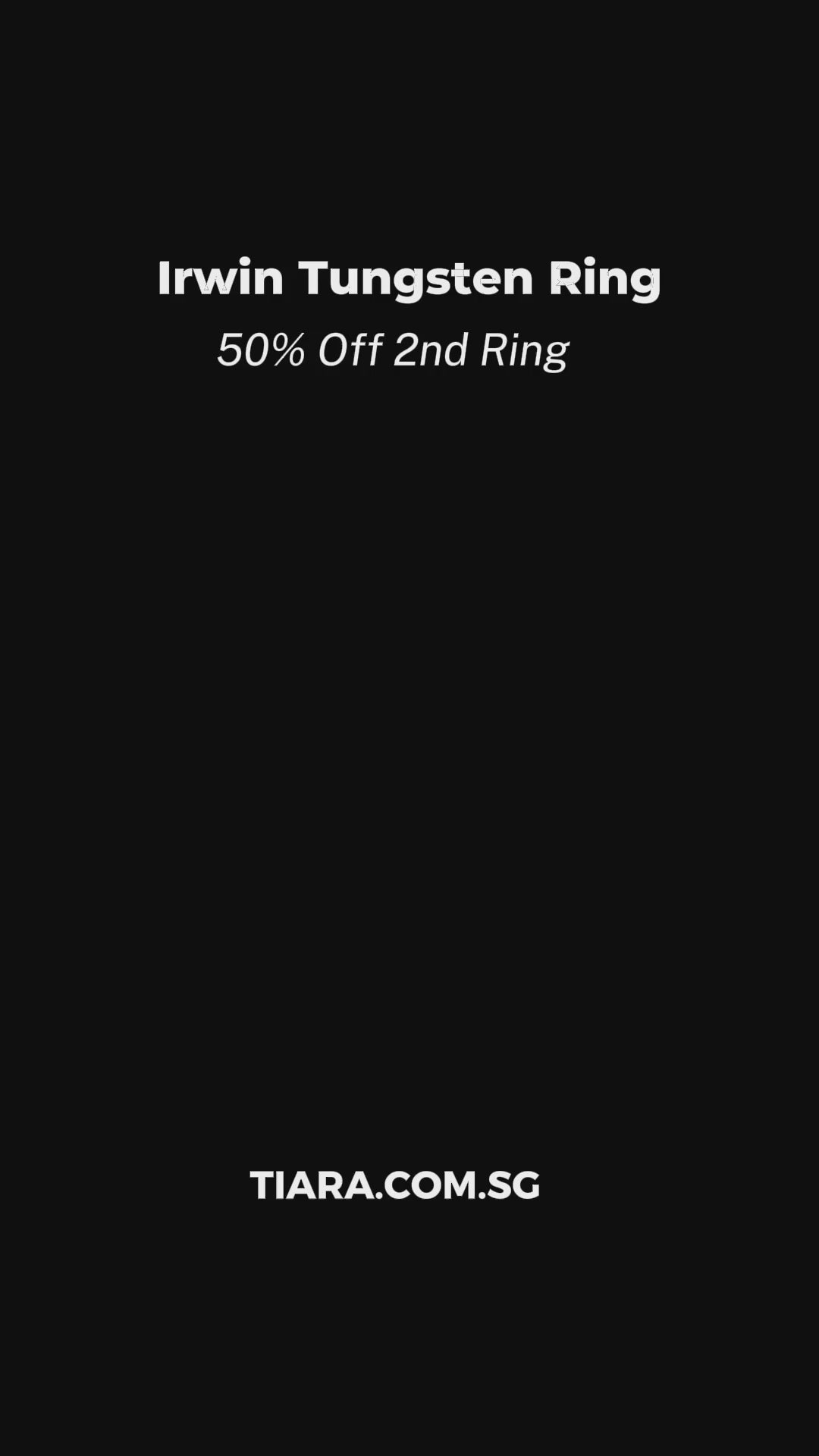 Irwin | Brushed Polished Tungsten Carbide Ring | Men&