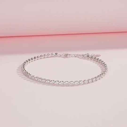 Prm9101: The Eternal Stream Tennis Bracelet