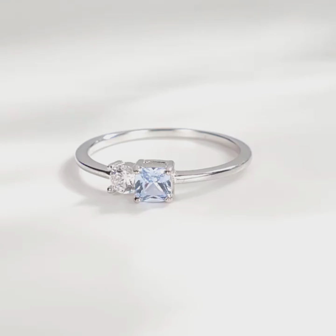 Prm7131: The Dual Stone Clarity Ring