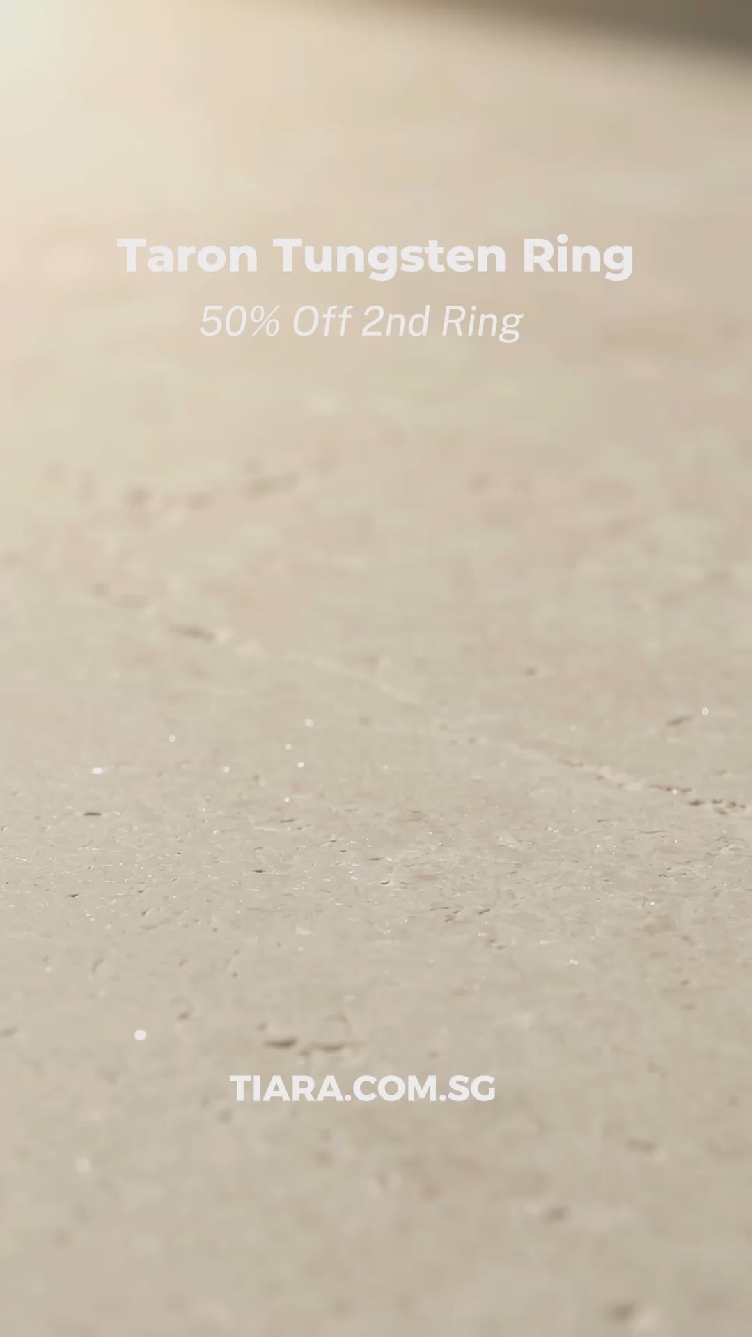 Taron | Black Brushed Tungsten Carbide Ring
