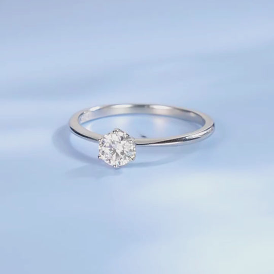 Prm7134: The Classic Solitaire Brilliance Ring