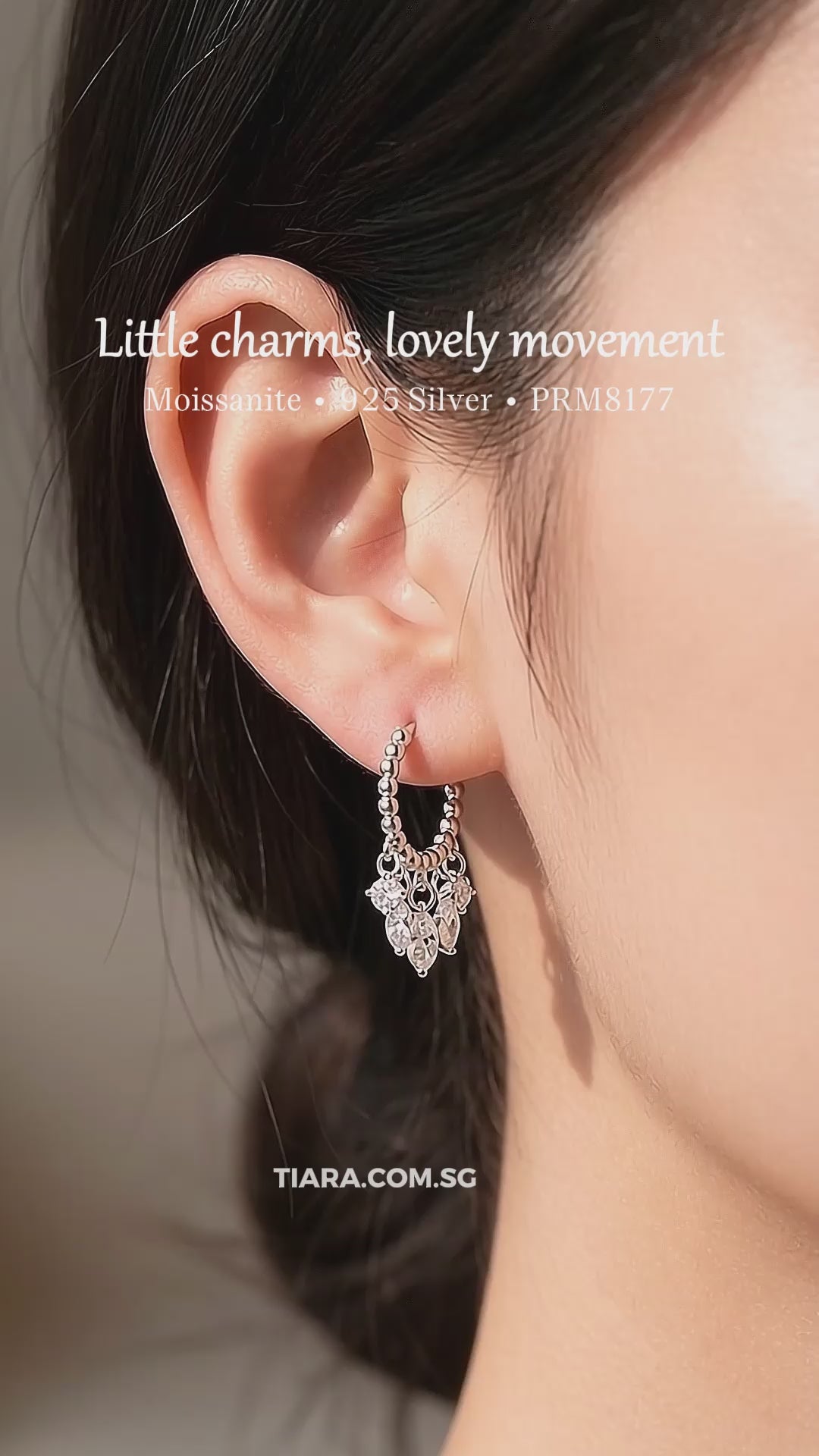 Beaded Chandelier Drop Earrings | 925 Sterling Silver | PRM8177
