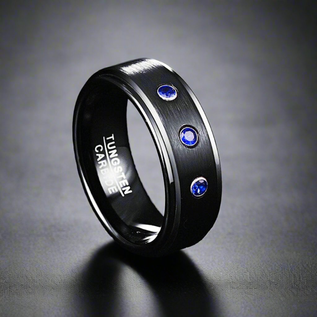 Azure wedding bands | Beachweddingtips.com