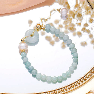 C106 - Jade Beads Bracelet - Tiara.com.sg Singapore Jewelry & Bags