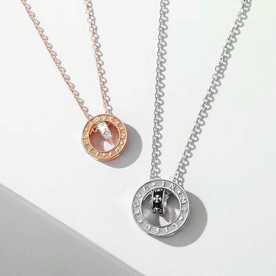 Double Ring Necklace - Tiara.com.sg Singapore Jewelry Shop