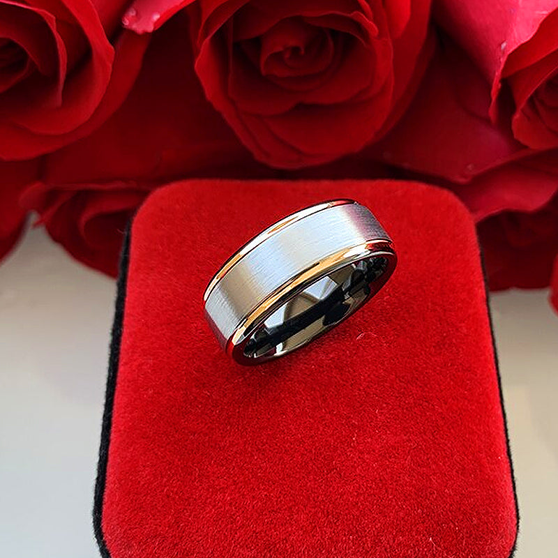 Eston - Tungsten Clearance Sale❗ Ring - Tiara.com.sg Singapore Jewelry Shop