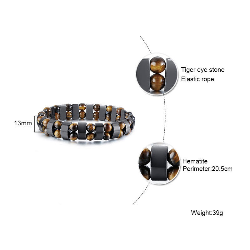 Hematite Confidence Bracelet Bracelets - Tiara.com.sg Singapore Jewelry Shop