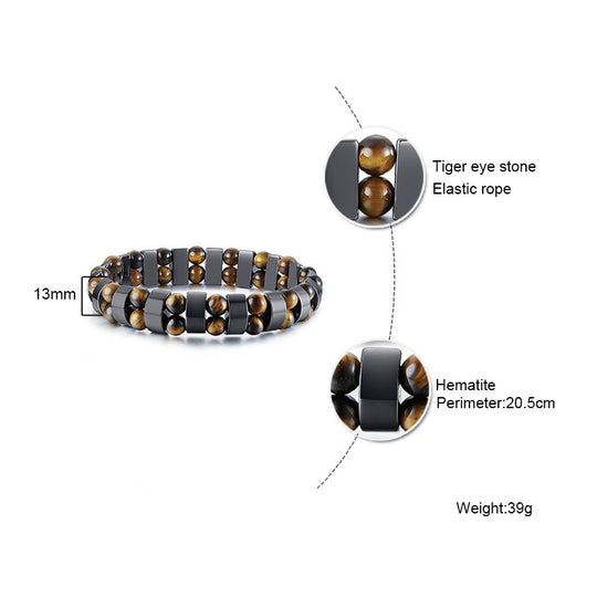 Hematite Confidence Bracelet Bracelets - Tiara.com.sg Singapore Jewelry Shop