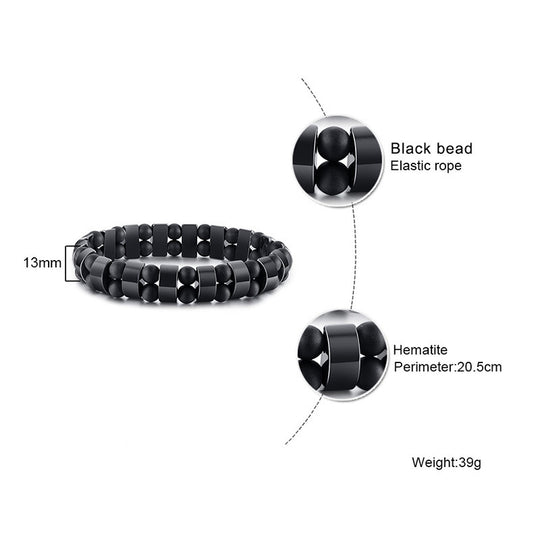 Hematite Focus Bracelet Bracelets - Tiara.com.sg Singapore Jewelry Shop