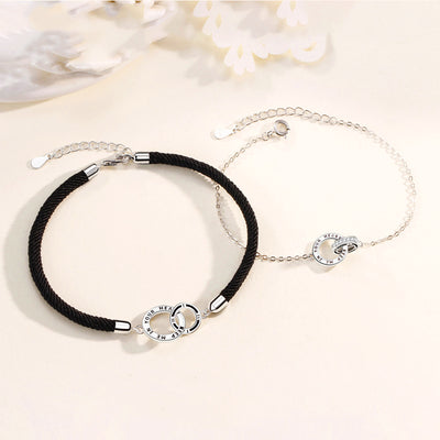 Keep Me in Your Heart Couple Bracelets Bracelet - Tiara.com.sg Singapore Jewelry Shop
