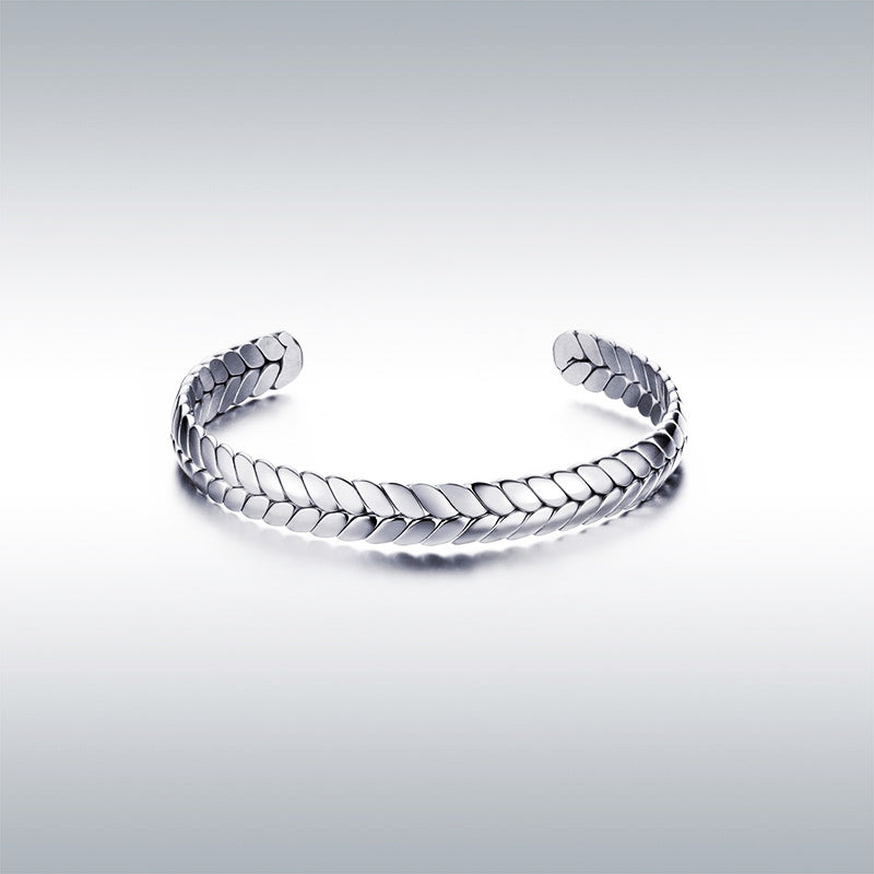 Percival Silver Band Bracelets - Tiara.com.sg Singapore Jewelry Shop