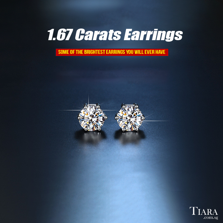 Limited Edition Earrings - Tiara.com.sg Singapore Jewelry Shop