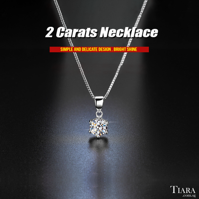 (Limited) Tiara Solitaire Necklace - Tiara.com.sg Singapore Jewelry Shop
