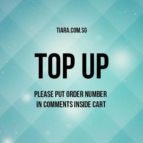 Top Up Amount - Tiara.com.sg Singapore Jewelry Shop